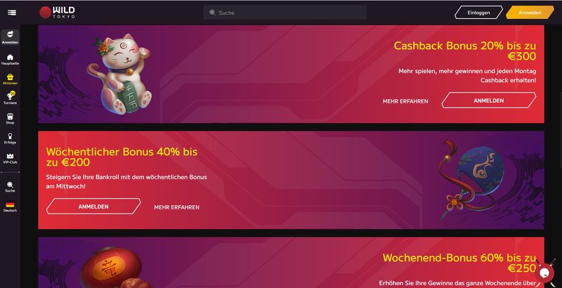 Scopri i Bonus Wild Tokyo: Gioca, Vinci e Preleva Senza Deposito a Italy Scopri i Bonus Wild Tokyo: Gioca, Vinci e Preleva Senza Deposito a Italy